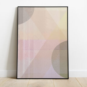 Artprint Transparent Reflections Pastel